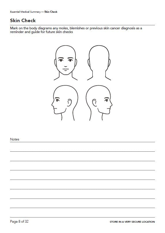 Couples Pack - The Essential Medical Summary